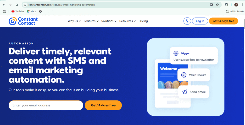 marketing automations constant contact